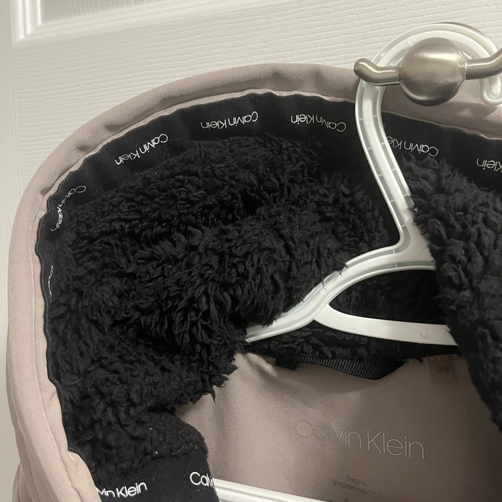 Calvin Klein Women's Beige Winter Jacket - Picture 2 of 14
